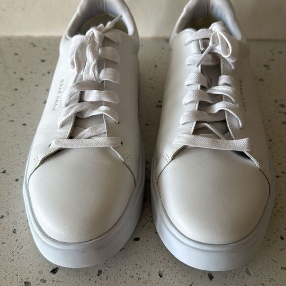 Cole Haan Women’s White Soft Leather Sneakers Casual Shoes Size 9.5 EUC - Picture 9 of 12